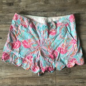 Lilly Pulitzer Jellies be Jammin Buttercup Shorts